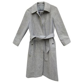 Burberry-coat woman Burberry vintage t 36-Grey