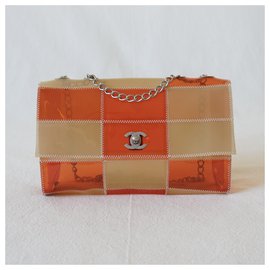 Chanel-Handtaschen-Beige,Orange