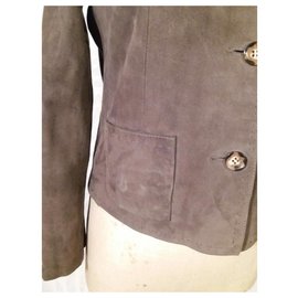 CAROLL-CAROLL leather jacket-Light brown