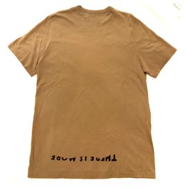 Maison Martin Margiela-CHARITY AIDS T-SHIRT-Caramel