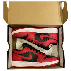 Nike-nike, Nike x jordan reverse banned bred 38-Red