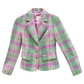 Autre Marque-Ness Of Scotland Jacke t 36 neue Bedingung-Pink,Hellgrün