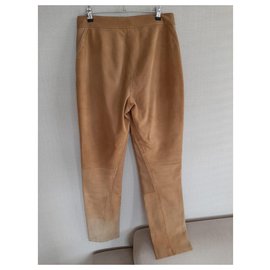 Dkny-Un pantalon, leggings-Marron