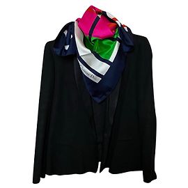 Christian Dior - Magnifica sciarpa di seta Multicolore