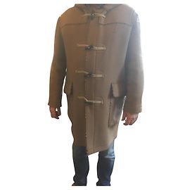 Burberry Duffle Coat Beige Wool Beige