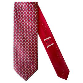 Hermès Pingloo twillbi tie Red