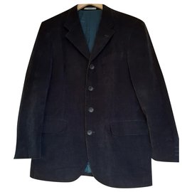 Kenzo-Blazers Jackets-Navy blue