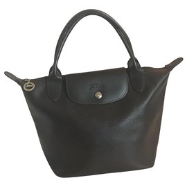 Longchamp-Handbags-Chocolate