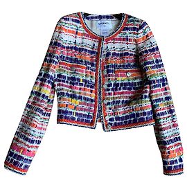 Chanel Jacken Lila Koralle
