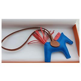 Hermès Charm di Hermes Rodeo pm Blu