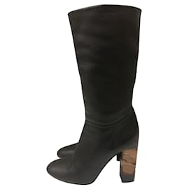 Burberry-boots-Noir