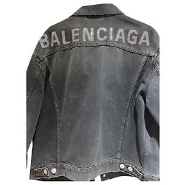 Balenciaga Jackets Black