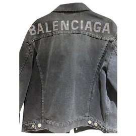 balenciaga jacket grey