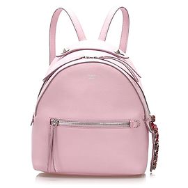 Fendi Purple By the Way Lederrucksack Lila Lavendel