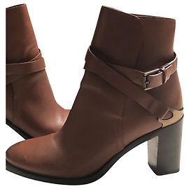 Fratelli Rosseti Fratelli Rossetti Cavaliere Boots Gold Leather Brown