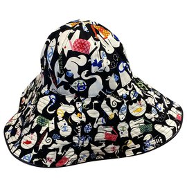 Chanel-Hüte-Mehrfarben 