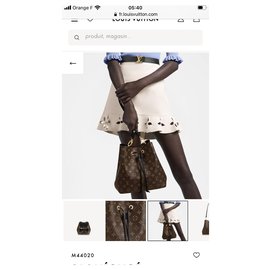 Louis Vuitton-Bolsa de neonoé-Castanho escuro