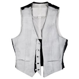 Maison Martin Margiela-Blazers Jackets-White