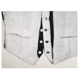 Maison Martin Margiela-Blazers Jackets-White