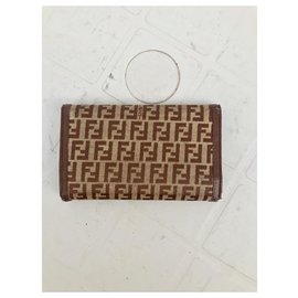 Fendi-Wallets-Brown