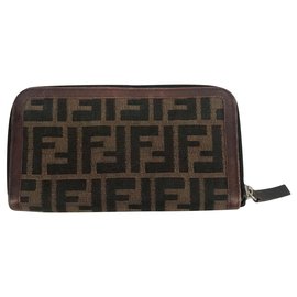 Fendi-Wallets-Brown