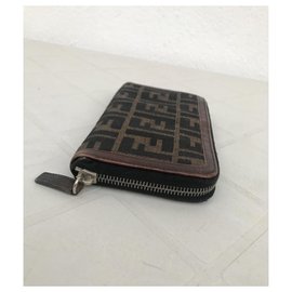 Fendi-Wallets-Brown
