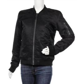 Schott MA-1 CWU Army Type Uniform Intermediate Flyer Bomber Jacket Noir