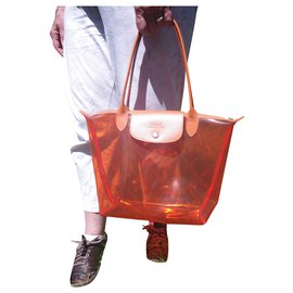 Longchamp folding Orange