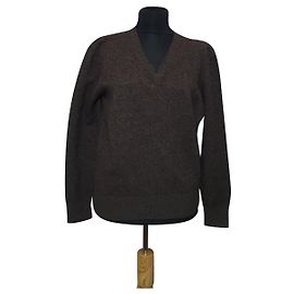 Autre Marque Jersey de cachemir Gran Sasso marrón Castaño