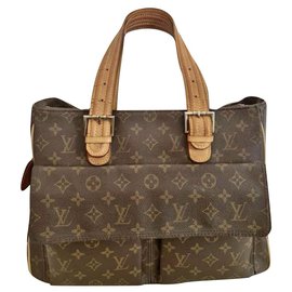 Louis Vuitton-Handbags-Dark brown