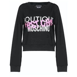 Sweatshirt Moschino noir en coton Noir