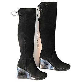 Stéphane Kelian Miami thigh high boots Stéphane Kélian Black