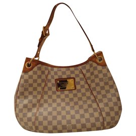 Louis Vuitton-Auth Louis Vuitton Galliera PM femmes sac à main sac à bandoulière 1800$-Beige