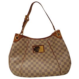 Bolsa de ombro com bolsa feminina Auth Louis Vuitton Galliera PM 1800$ Bege