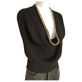 Jean Paul Gaultier Pullover mit Kette Jean-Paul Gaultier Schwarz