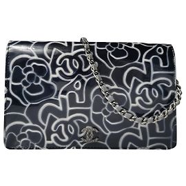 Chanel WOC Gris Bleu Marine