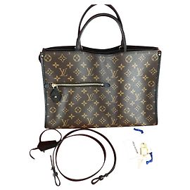 Borsa Louis Vuitton Popincourt MM Monogram Marrone