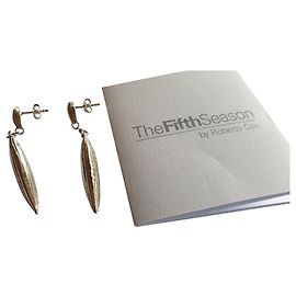 Roberto Coin Tea 5th Season Drop earrings Silvery