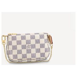 Louis Vuitton LV Mini pochette damier azur Beige