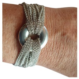 Tiffany & Co-Bracelet 20 silver thread-Silvery