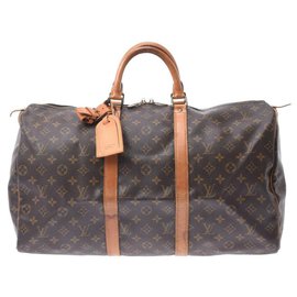 Louis Vuitton-Louis Vuitton Keepall 50-Brown