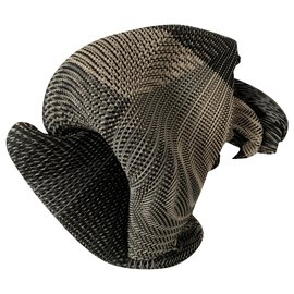 Issey Miyake Foulard plissé Miyake Multicolore