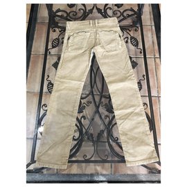 Diesel-Un pantalon-Beige