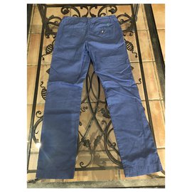 Polo Ralph Lauren-Un pantalon-Bleu,Bleu clair