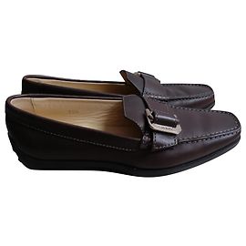 Scarpe stringate Tod's in pelle marrone Marrone