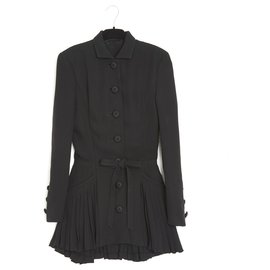 Lanvin-HAUTE COUTURE NEGRO MINI FR36-Negro