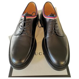 Gucci Scarpa Stringata Nero