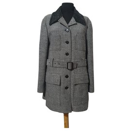 Kenzo-Coats, Outerwear-Grey