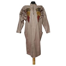 Vintage Vestido Peter and Jo Oversize Multicolor Multicolor