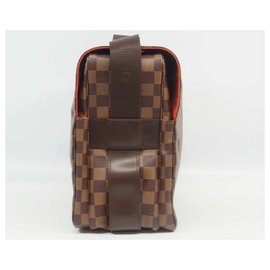 Louis Vuitton-Louis Vuitton Naviglio Womens shoulder bag N45255 damier ebene-Damier ebene